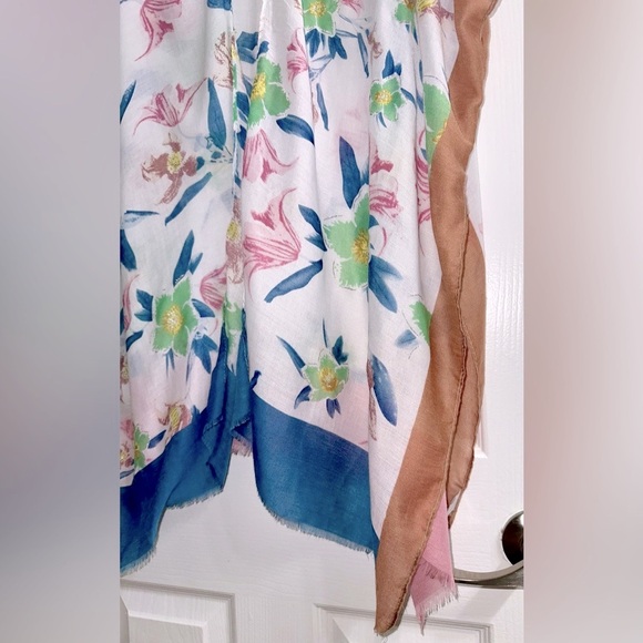 Floral Kimono Swimsuit Cover-Up NWT M - Picture 3 of 7
